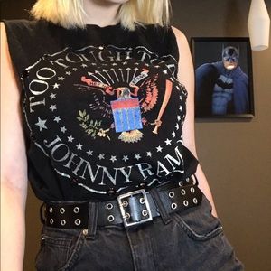 Too Tough To Die Ramones Muscle Tank